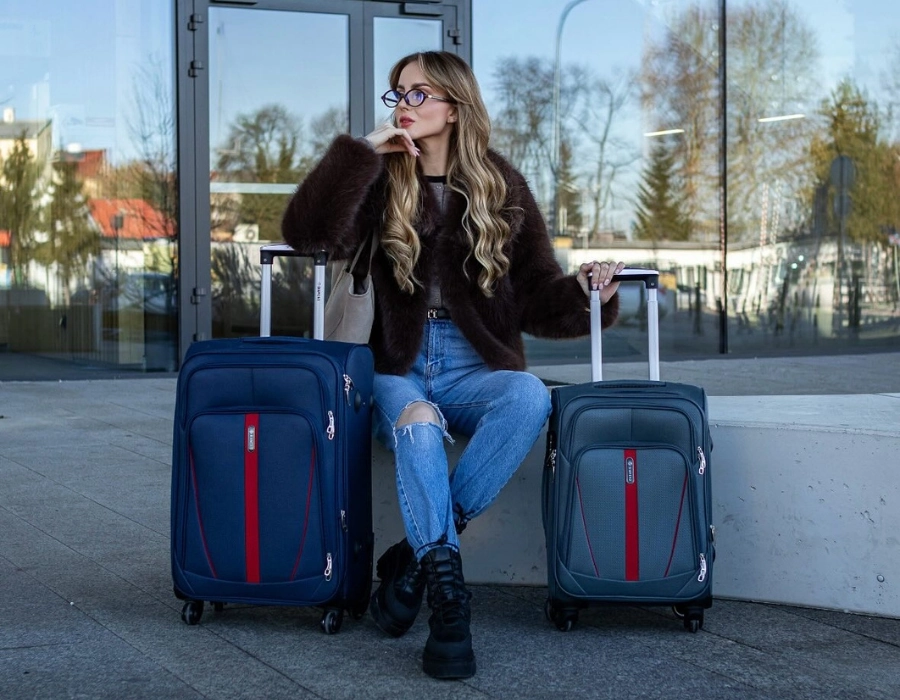 Zestaw Walizka Średnia i Torba z Codury