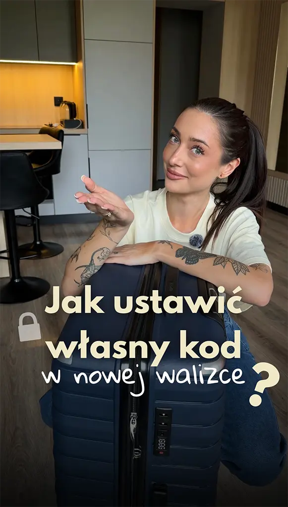 Jak ustawić własny kod w walizce