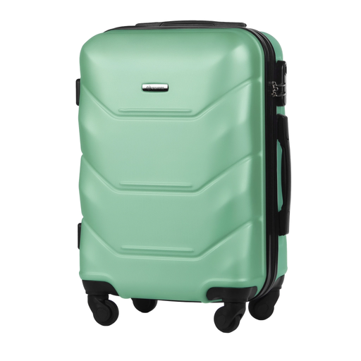 Walizka Kabinowa Twarda z ABS-u Miętowa