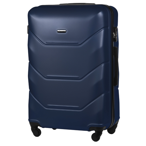 Walizka Duża Twarda z ABS-u Granatowa