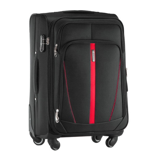 Walizka Średnia Miękka z Codury Czarna