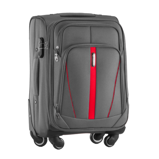 Walizka Kabinowa Miękka z Codury Szara