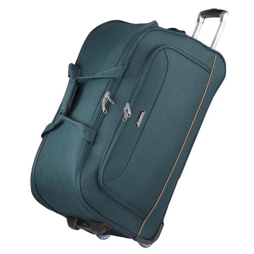 Torba Podr&oacute;żna Duża Na K&oacute;łkach Zielona