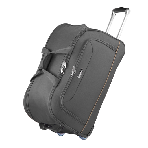 Torba Podróżna Średnia Na Kółkach Szara