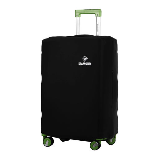 Pokrowiec Na Walizkę Średnią Czarny czarny